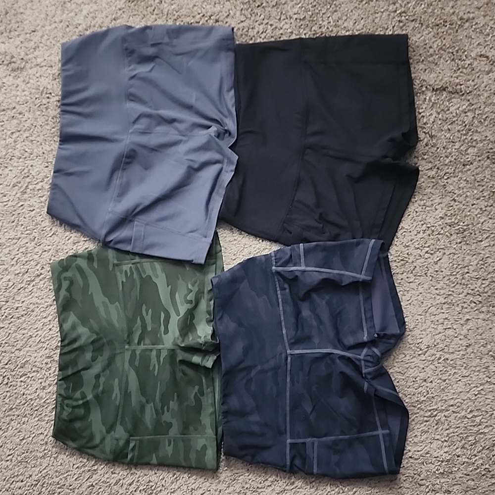 3" yoga shorts